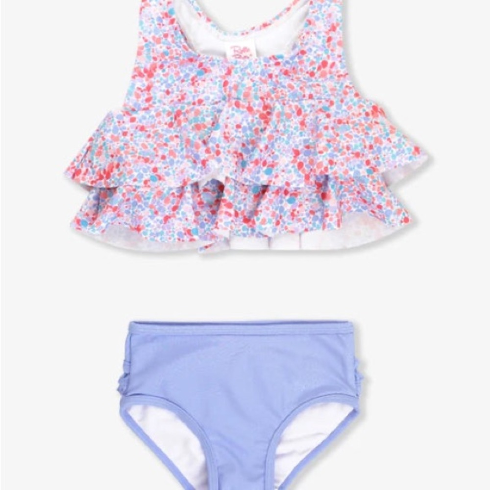 Shimmer on Flounce Bikini